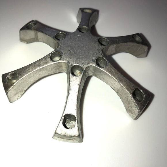 VIKING CRAFT LTD Star-Light Candle Holder Vintage Danish Mid Century Modern - Picture 2 of 12